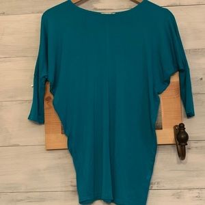 Pomelo 3/4 sleeve Tunic Jewel Green Girls xl
